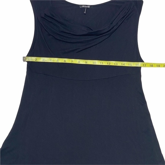 DAISY Fuentes Moda Cowl Neck Sleeveless Tunic Top - Picture 7 of 11